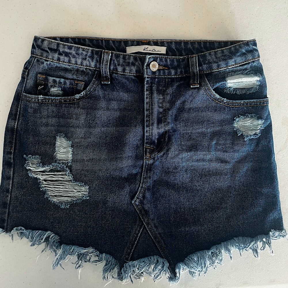 KanCan denim skirt